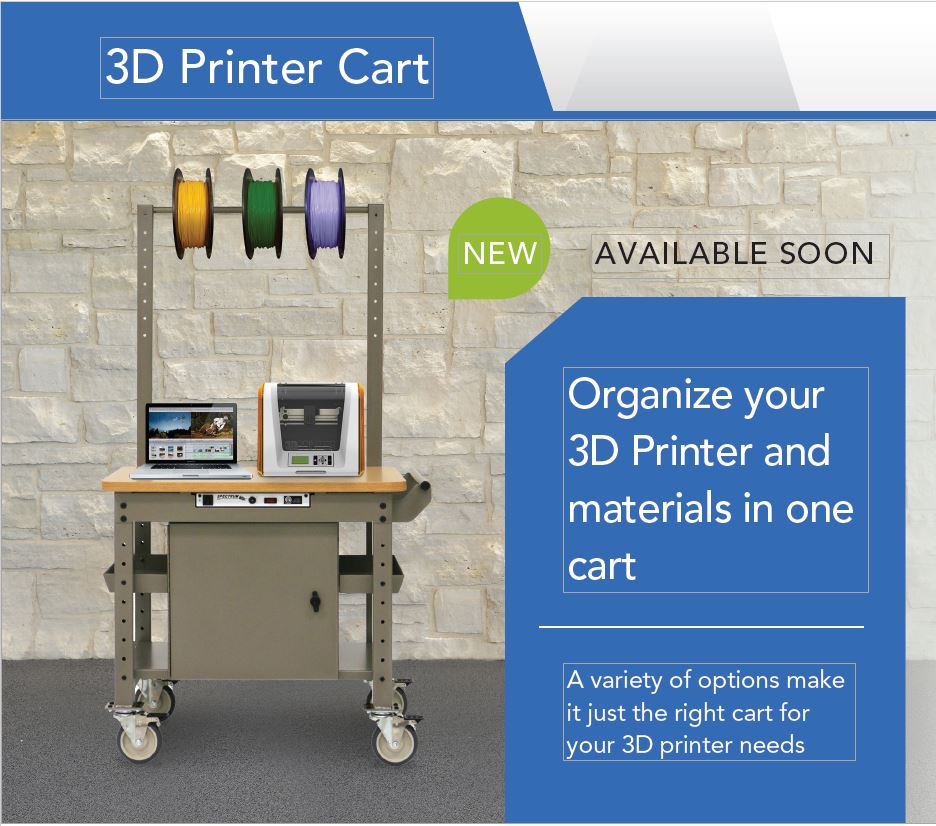 Coming Soon - 3D Printer Cart