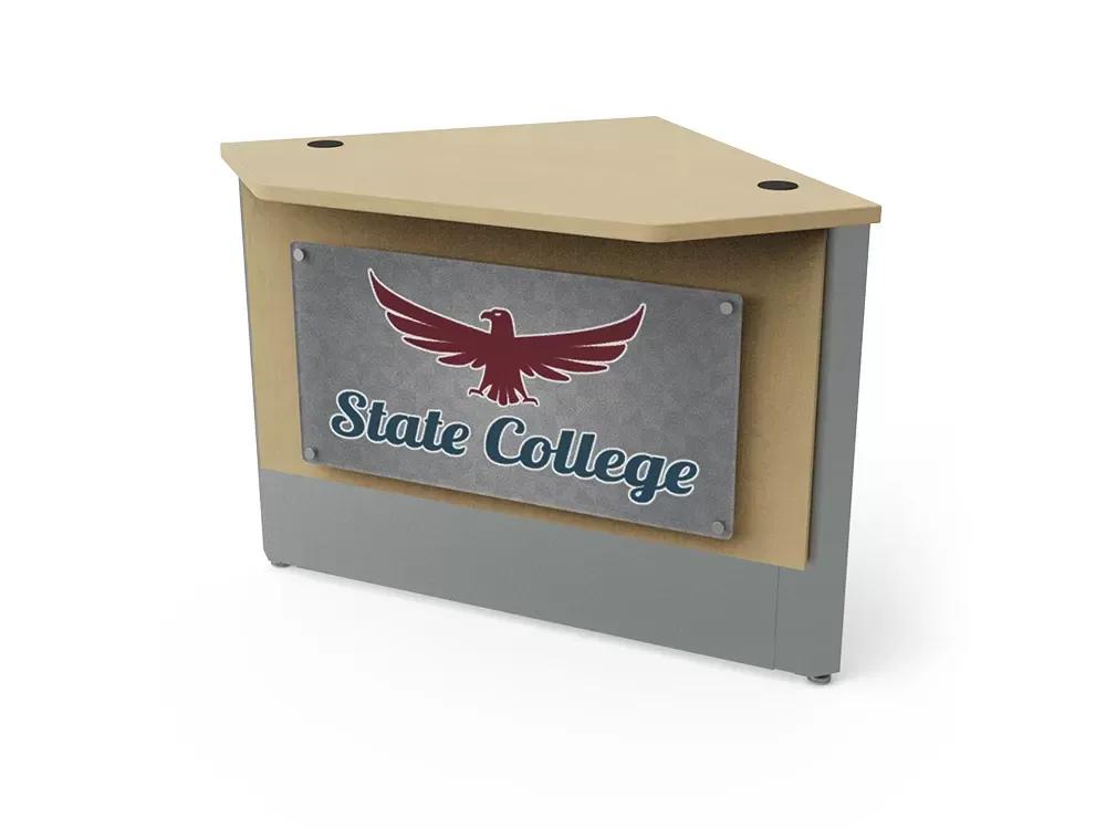 Custom Logo Panel for Elite Console | Spectrum Furniture in