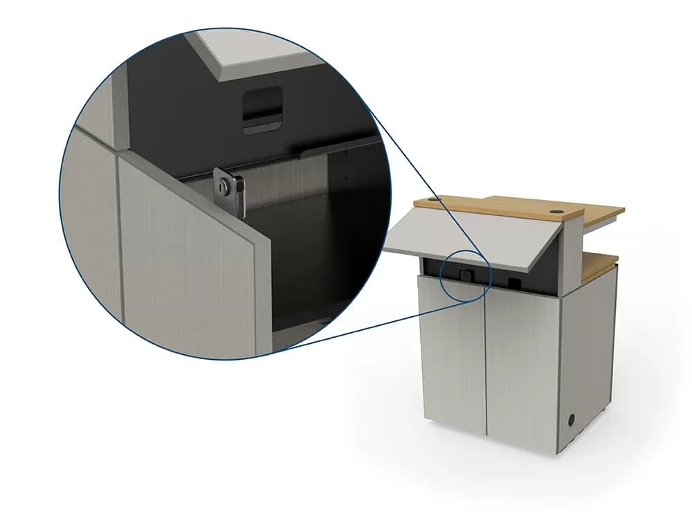 Edge Lectern | Spectrum Furniture in Chippewa Falls, WI