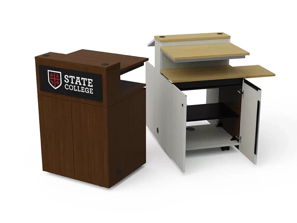 Edge Lectern | Spectrum Furniture in Chippewa Falls, WI