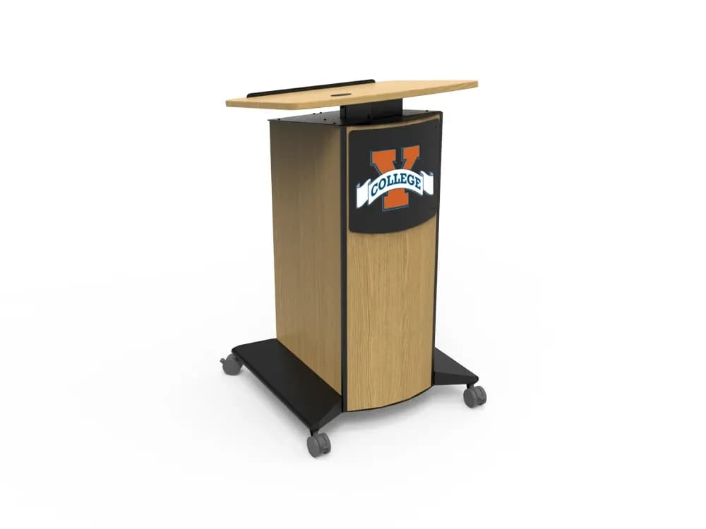Adjustable Height SLIM Lectern | Spectrum Furniture in Chippewa