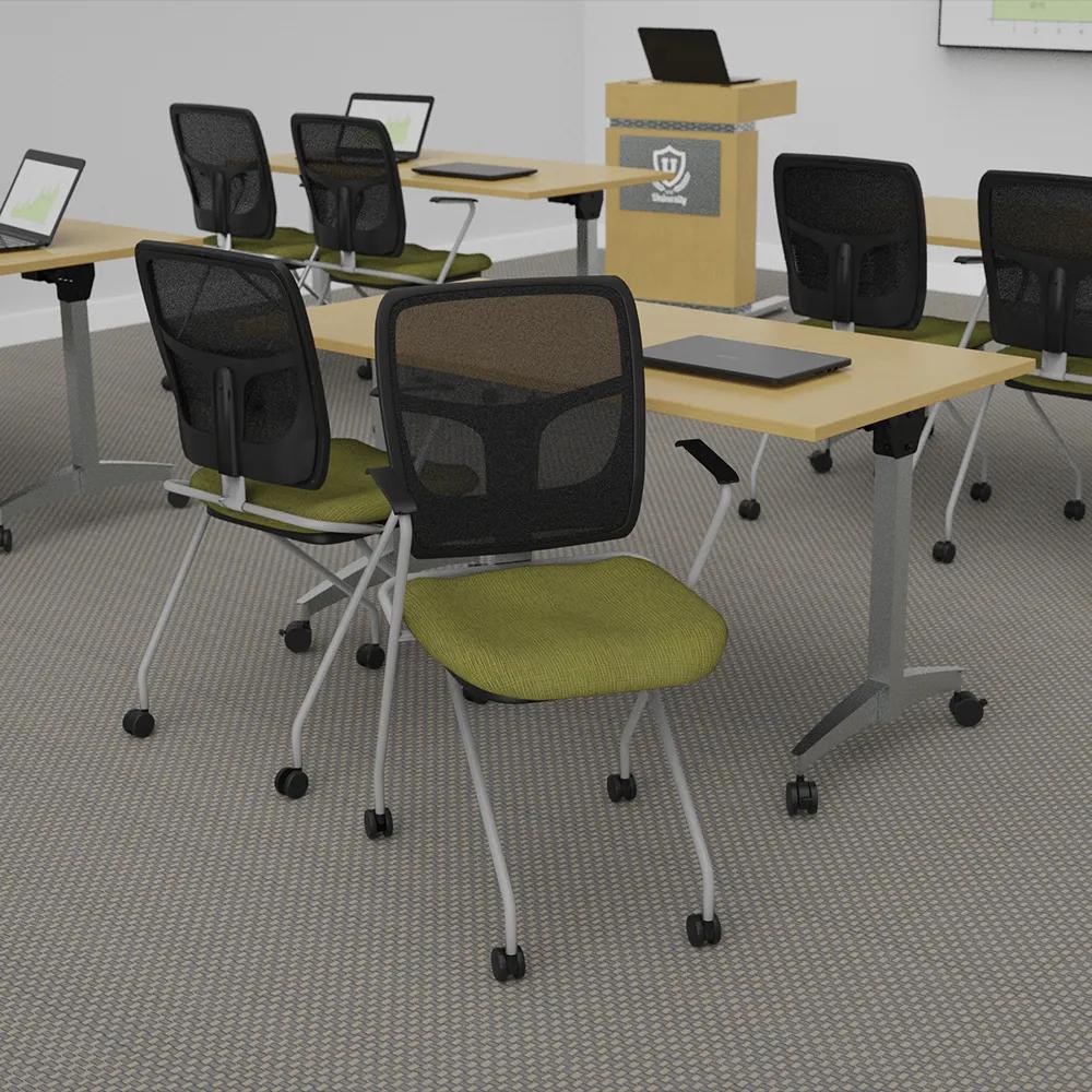 Executive Mesh Nesting Chair | Spectrum Furniture in Chippewa