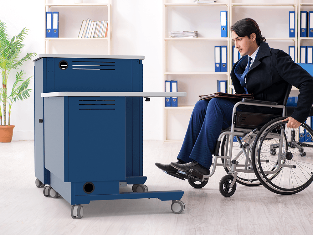 Freedom One eLift Lectern | Spectrum Furniture in Chippewa Falls, WI