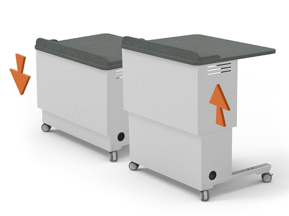 Freedom One eLift Lectern | Spectrum Furniture in Chippewa Falls, WI