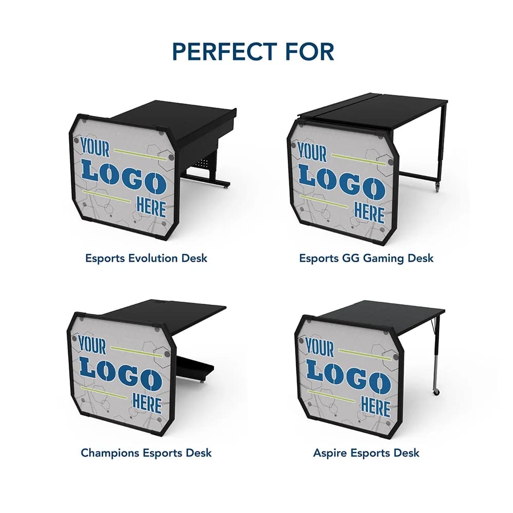 Esports Desk End Panels | Spectrum Furniture in Chippewa Falls, WI Esports Desk End Panels | Spectrum Furniture in Chippewa Falls, WI