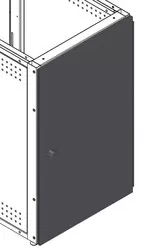 Solid Locking Door for Equipment Rack (IMC-29