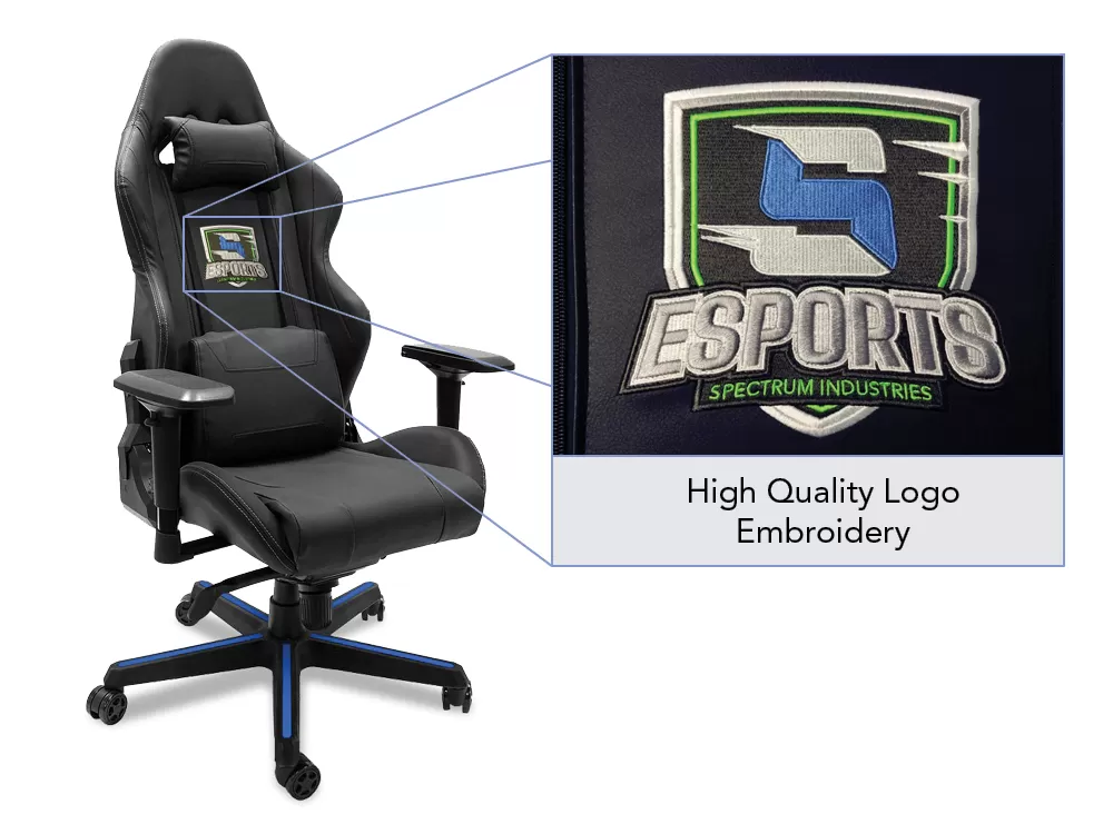 Esports Xpressions Gaming Chair Logo Panel