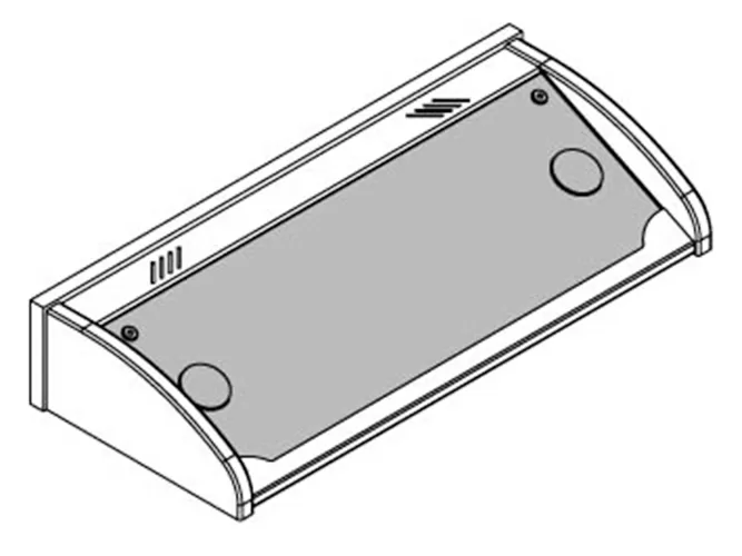 Blank insert panel for medium Overbridge Control Console