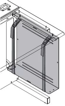 CPU Sling for 24”D Flex InSight Desks