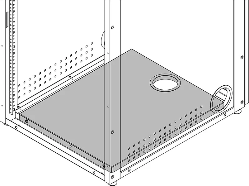 Bottom Shelf for IMC Equipment Rack