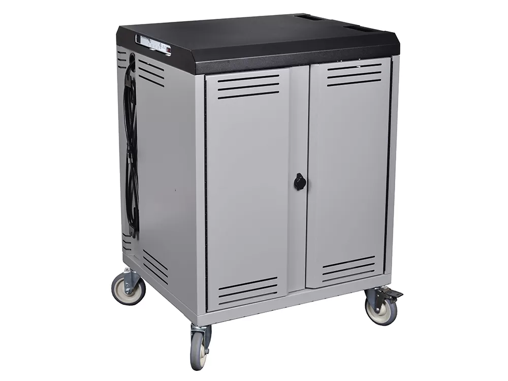 Connect36 Mobile Device Cart with USB-C PD Charging - Prewired