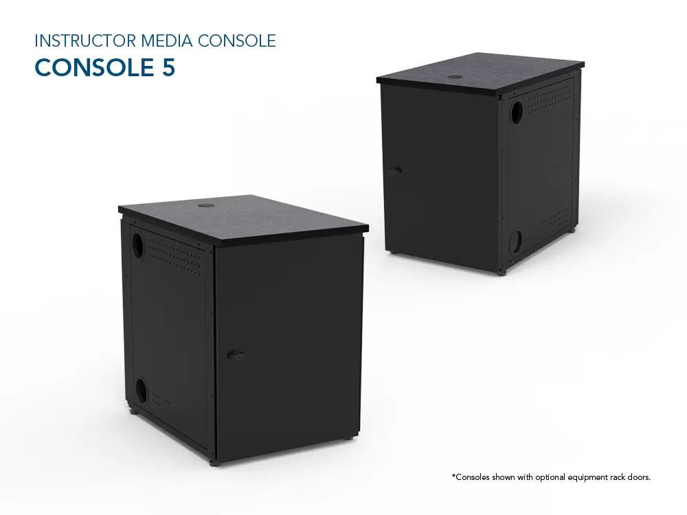 Instructor Media Console (standard configurations)