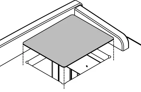 Cover Plate for TouchLink 350CV cutout