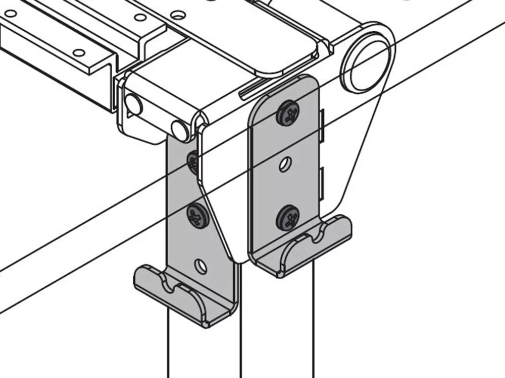 Backpack Hanger for Flex Active Flip Tables