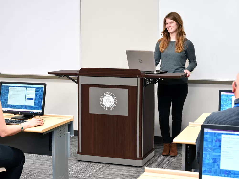 Compact Lectern - Media Manager Series