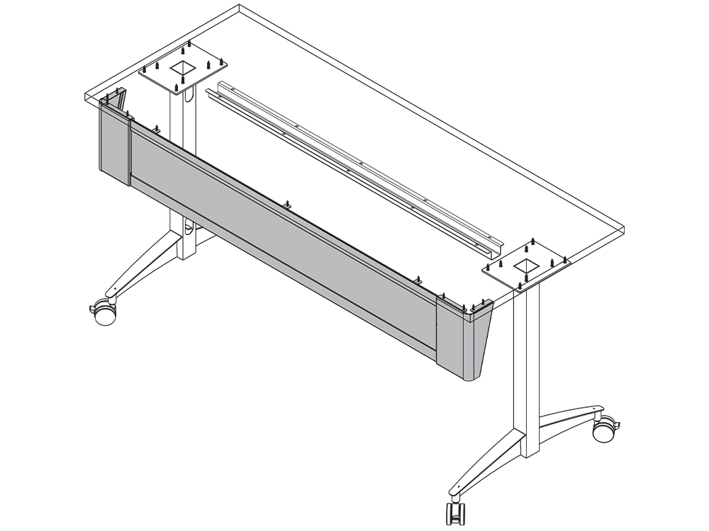 Modesty Panel | Flex Active Table