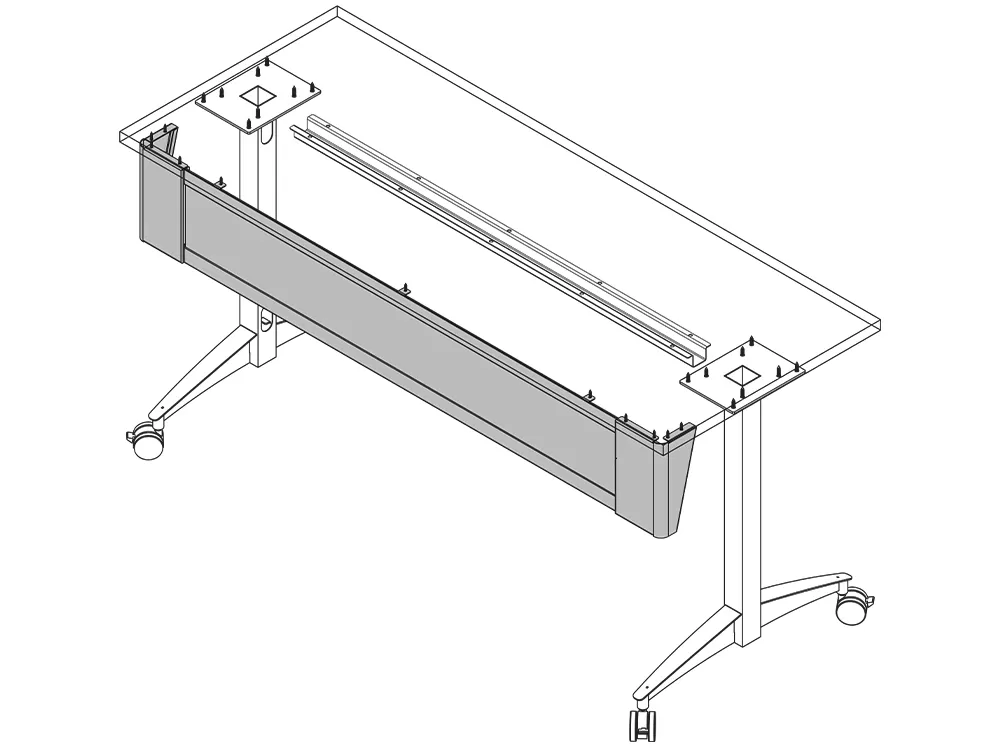 Modesty Panel for Flex Active Table