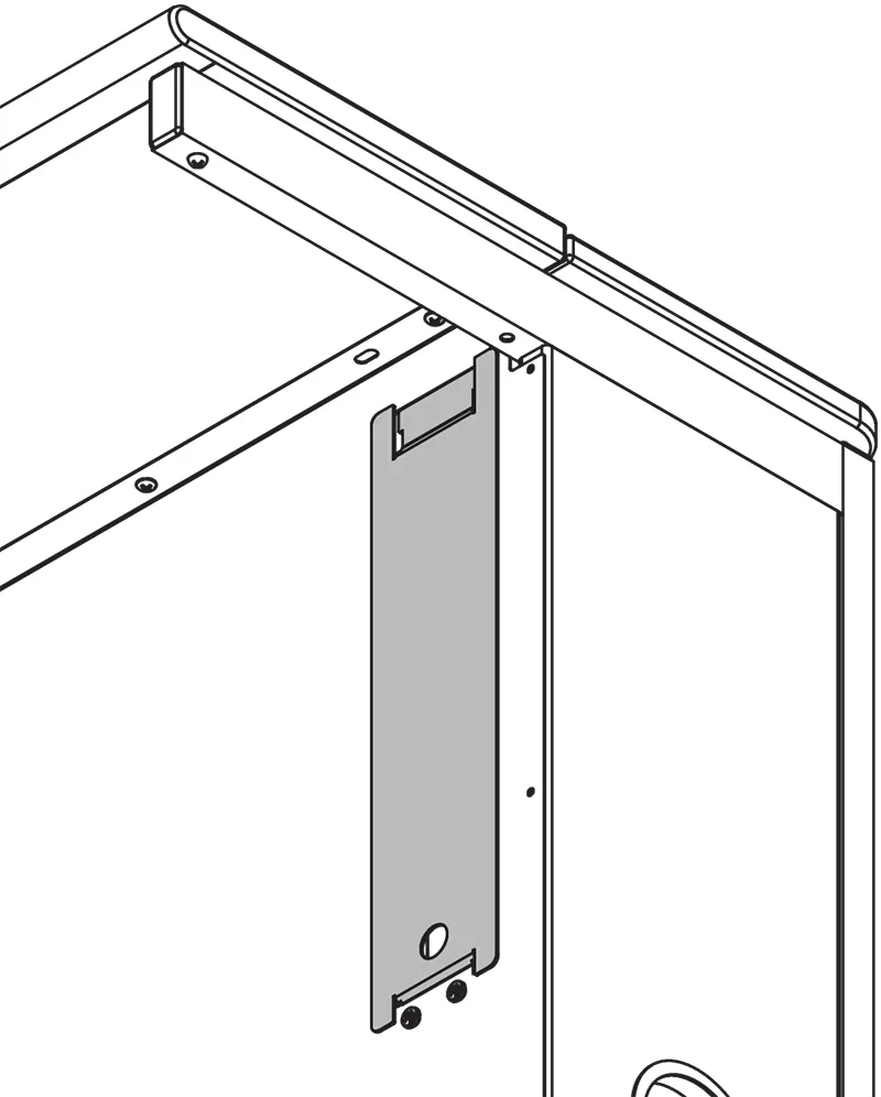 Cover Plate for Flex InSight Desk