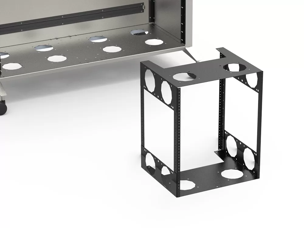 12RU Rack Cube for Edge Lectern