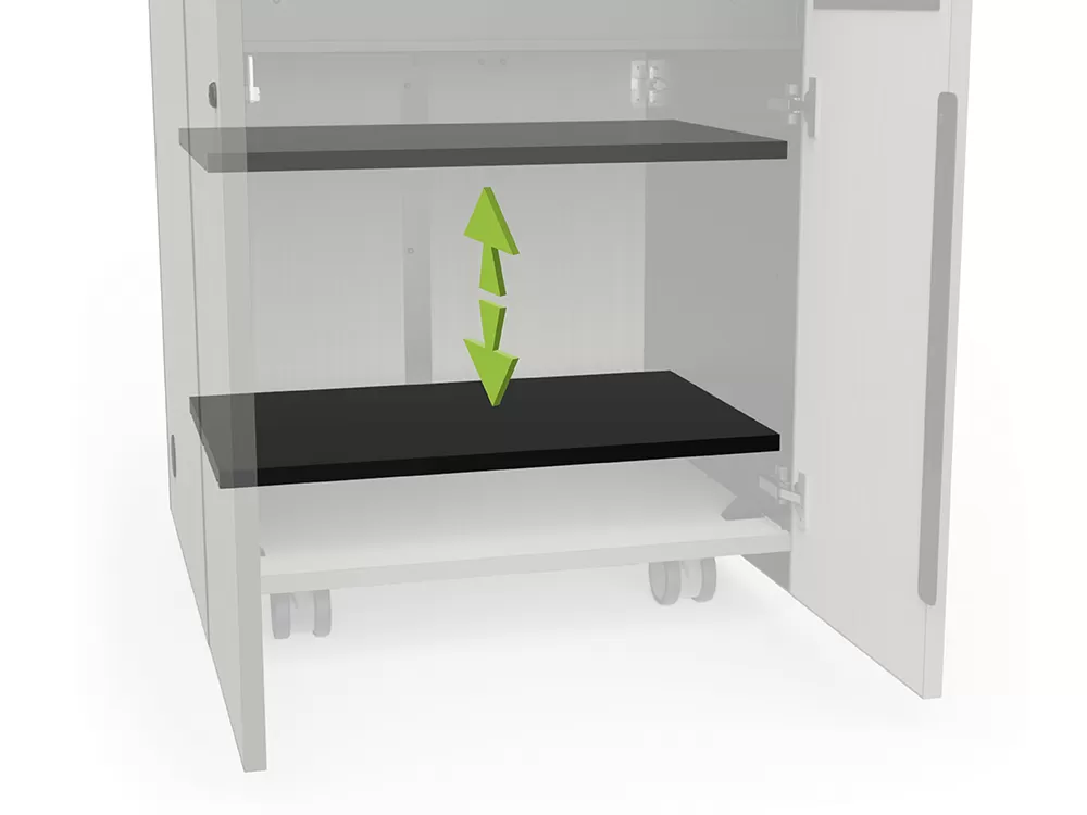 Adjustable Shelf for Edge Lectern