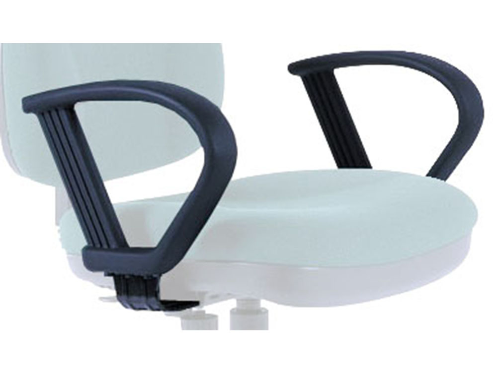 Black Loop Arms Seating Arms & Accessories Spectrum Industries