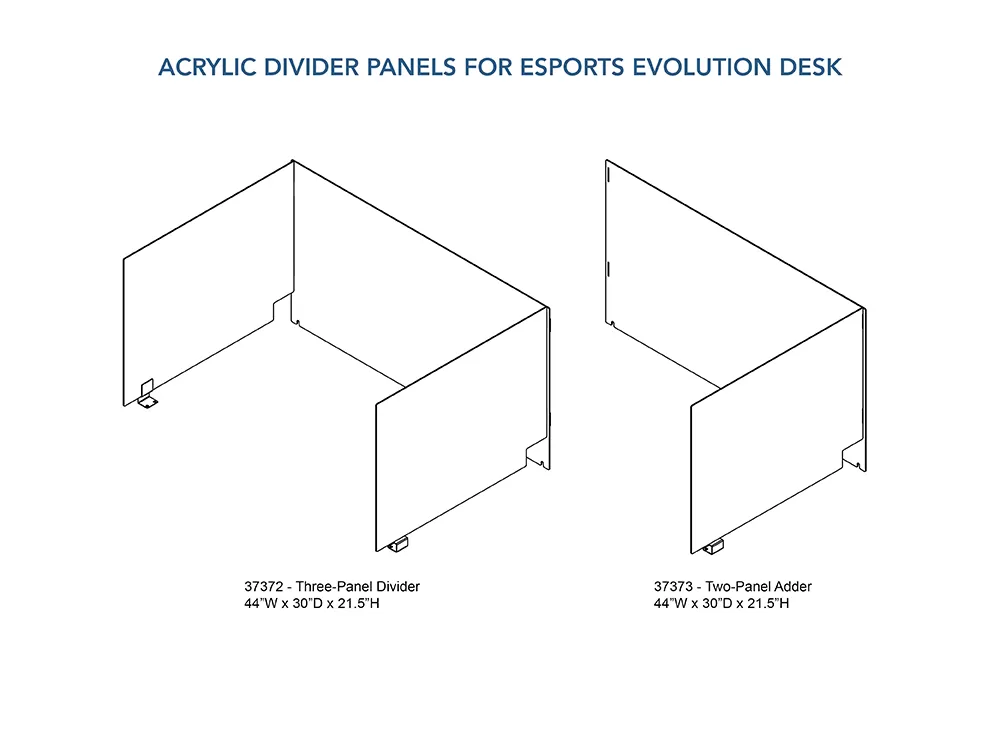Acrylic Divider Panels
