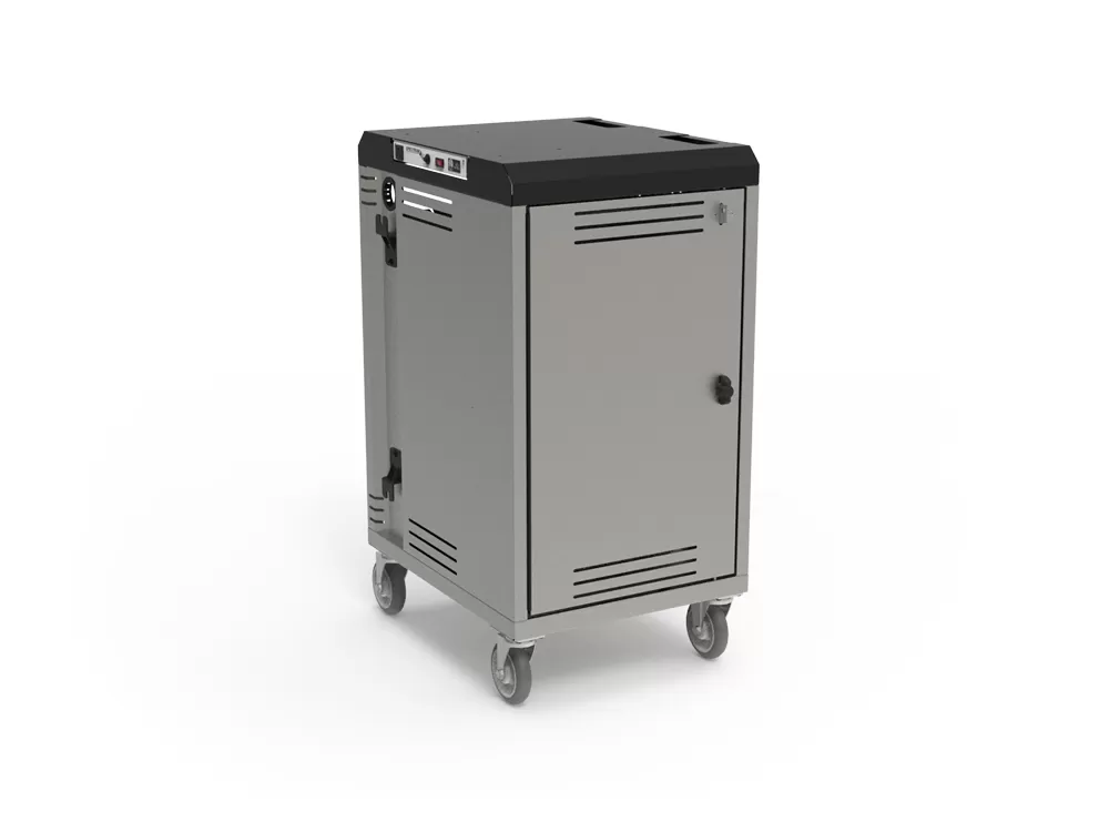 Connect24 Mobile Device Cart with USB-C PD Charging - Prewired