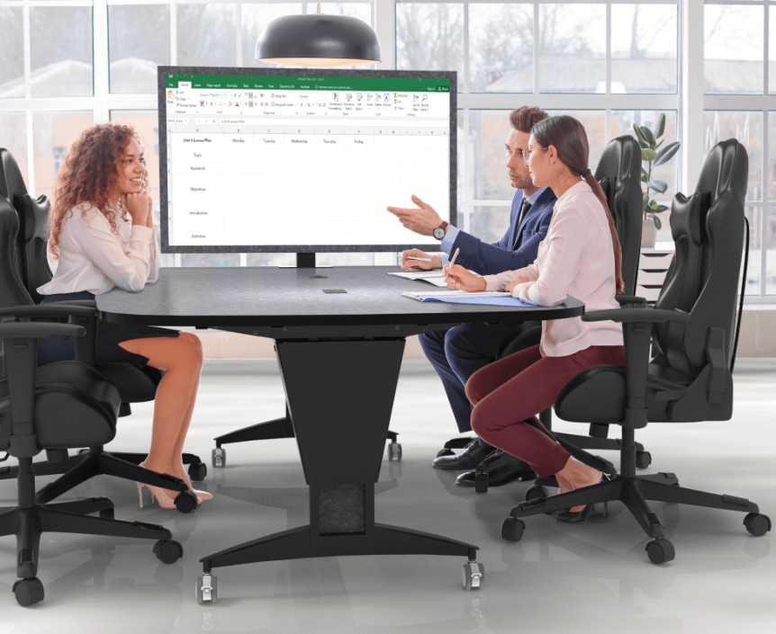 create a unique-to-you workspace, conference room, or study-area