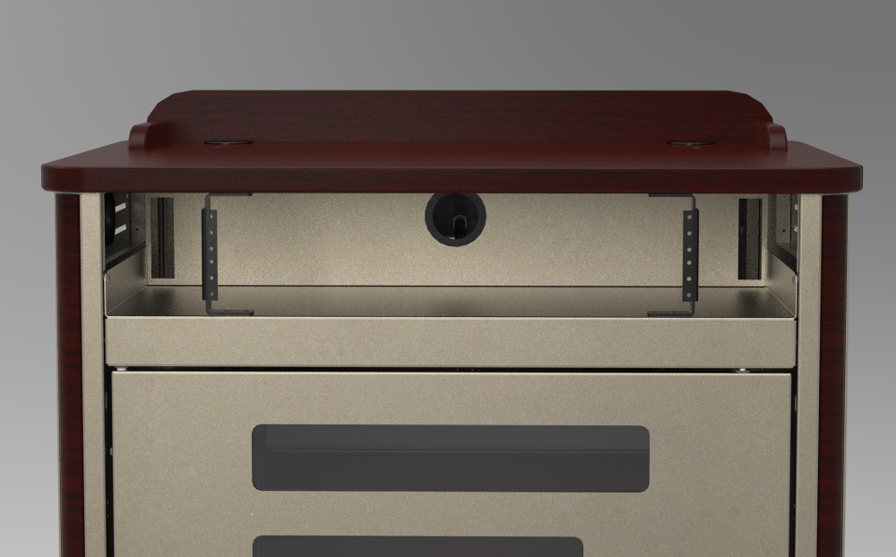 Compact Lectern - Media Manager Series - 12