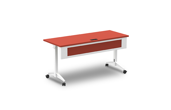 Spectrum classroom table in orange