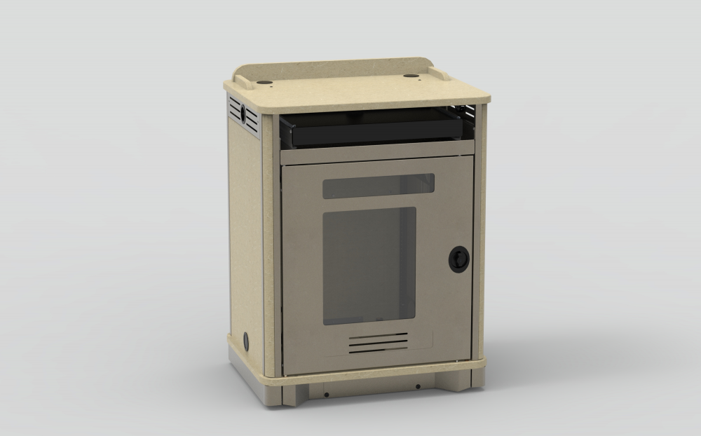 Compact Lectern - Media Manager Series - 5